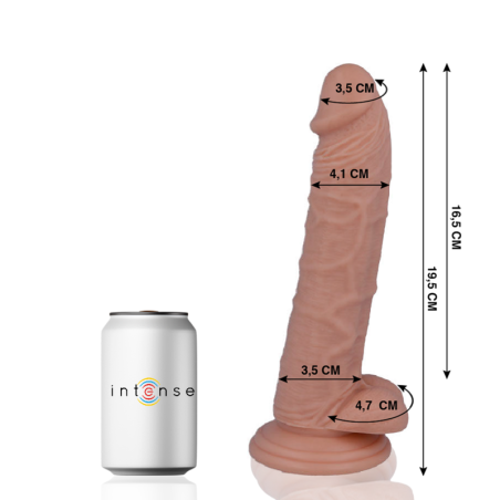 Mr Intense - 15 Pene Realístico 19.5 cm Ø 4.1 cm