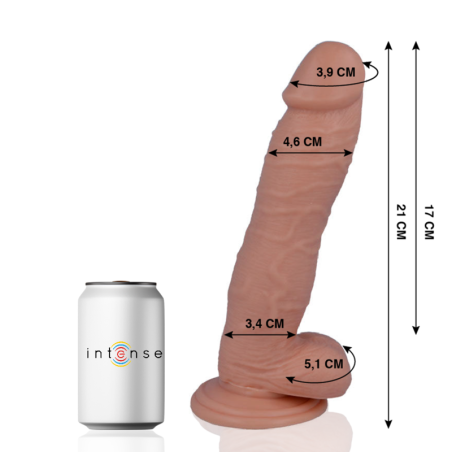 Mr Intense - 24 Pene Realístico 21 cm Ø 4.6 cm