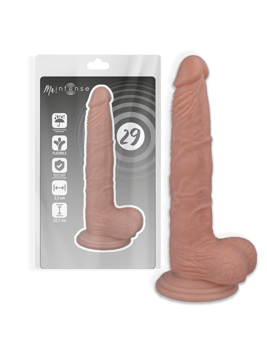 Mr Intense - 29 Pene Realístico 22.7 cm Ø 3.5 cm