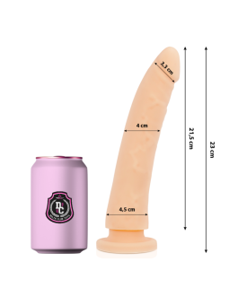 Delta Club - Dildo Realista Natural Silicona Medica 23 cm Ø 4.5 cm