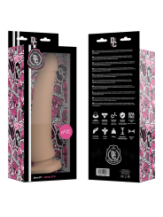 Delta Club - Dildo Realista Natural Silicona Medica 23 cm Ø 4.5 cm