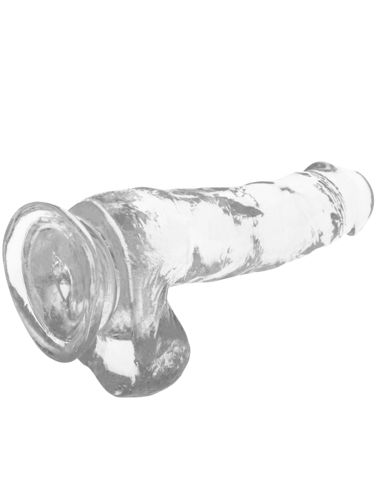 x Ray - Clear Dildo Realista Transparente 18.5 cm Ø 3.8 cm