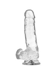 x Ray - Clear Dildo Realista Transparente 18.5 cm Ø 3.8 cm