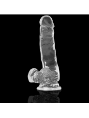 x Ray - Clear Dildo Realista Transparente 18.5 cm Ø 3.8 cm