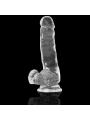 x Ray - Clear Dildo Realista Transparente 18.5 cm Ø 3.8 cm