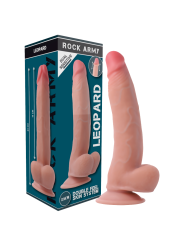 Rockarmy - Leopard Dildo Realista Dual Density 23 cm Ø 4.77 cm