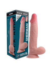 Rockarmy - Sherman Dildo Realista Dual Density 24 cm Ø 4.62 cm