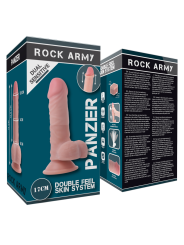 Rockarmy - Dual Density Panzer Dildo Realista 17 cm Ø 4.46 cm