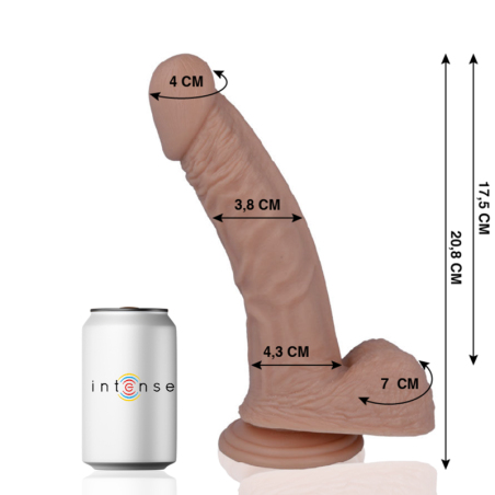 Mr Intense - 23 Pene Realístico 20.8 cm Ø 3.8 cm