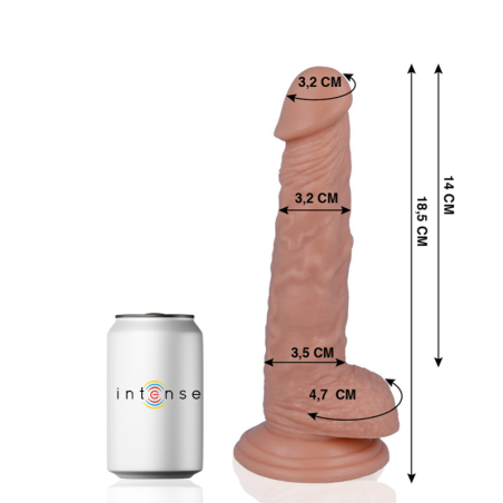 Mr Intense - 13 Pene Realístico 18.5 cm Ø 3.2 cm