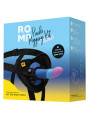 Romp - Piccolo Arnés + Dildo Silicona con Ventosa Tricolor 14 cm