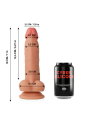 Cyber Silicock - Jude Realístico Silicona Líquida 18 cm Ø 3.2 cm