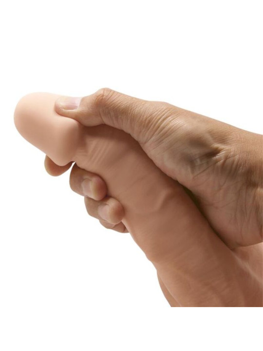 Baile - Beautiful Encounter Bahamut Dildo Realístico Flexible 21.8 cm Natural