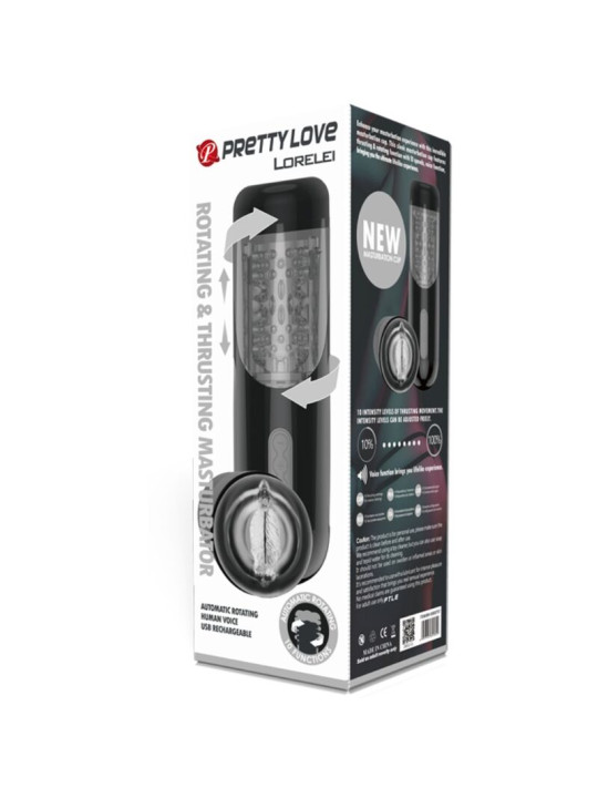 Pretty Love - Masturbador Recargable Multifunción Lorelei