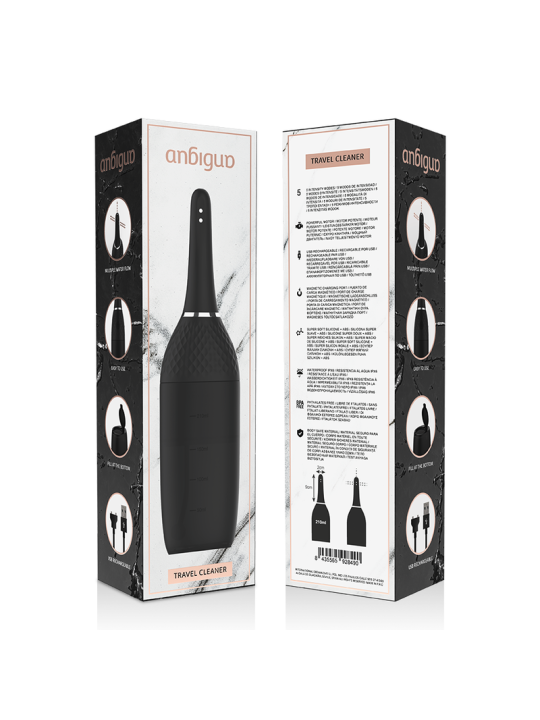 Anbiguo - Ultimate Limpiador Anal Automático 5 Intensidades