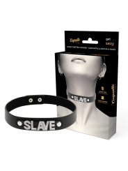Coquette Chic Desire - Choker Cuero Vegano Slave