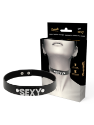 Coquette Chic Desire - Choker Cuero Vegano Sexy