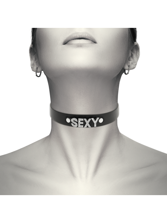 Coquette Chic Desire - Choker Cuero Vegano Sexy