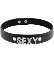 Coquette Chic Desire - Choker Cuero Vegano Sexy