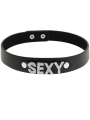 Coquette Chic Desire - Choker Cuero Vegano Sexy
