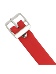 Coquette Chic Desire - Collar Cuero Vegano Rojo Accesorio Woman Fetish