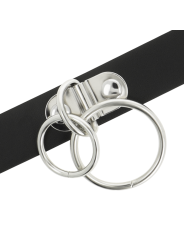 Coquette Chic Desire - Choker Cuero Vegano Doble Anilla