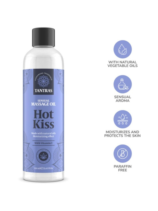 Intimateline - Tantras Love Oil Hot Kiss Aceite Masaje 150 ml
