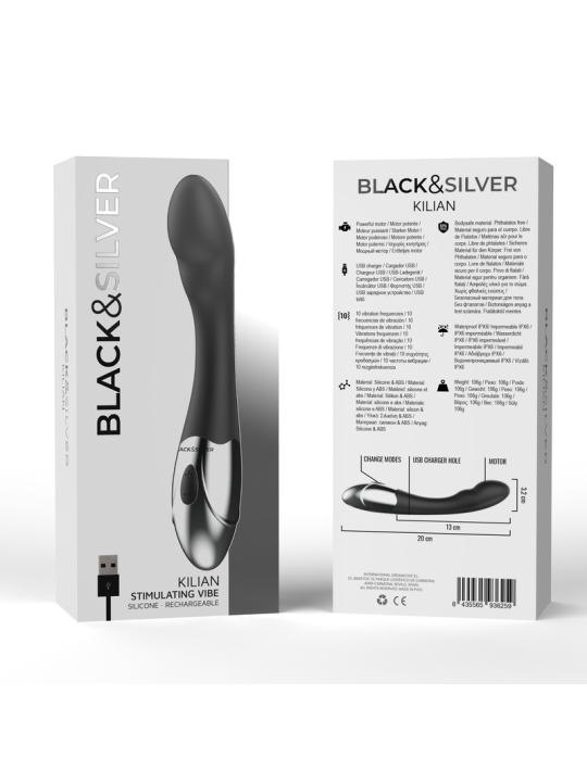 Black&Silver - Kilian Vibrador Punto G