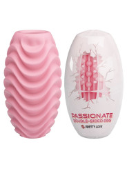 Pretty Love - Huevo Masturbador Doble Cara Rosa