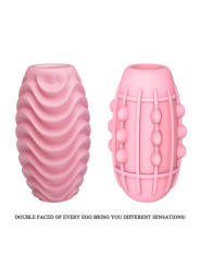 Pretty Love - Huevo Masturbador Doble Cara Rosa