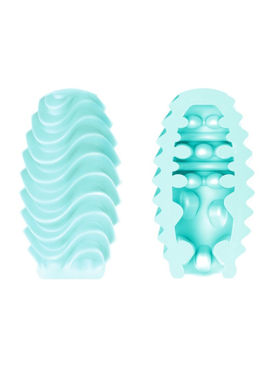 Pretty Love - Huevo Masturbador Doble Cara Turquesa