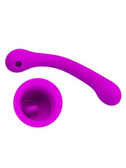 Pretty Love - Alex Vibrador y Succionador de Clítoris Lila
