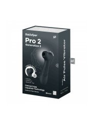 Succionador de Clítoris Satisfyer Pro 2 Generation 3 Negro