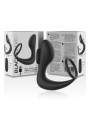 Black&Silver - Masajeador Anal Control Remoto Silicona Recargable Negro