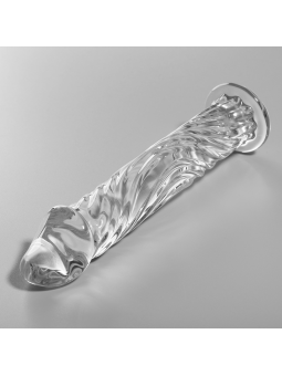 Nebula Series by Ibiza - Modelo 12 Dildo Cristal Transparente 17 cm Ø 3.5 cm