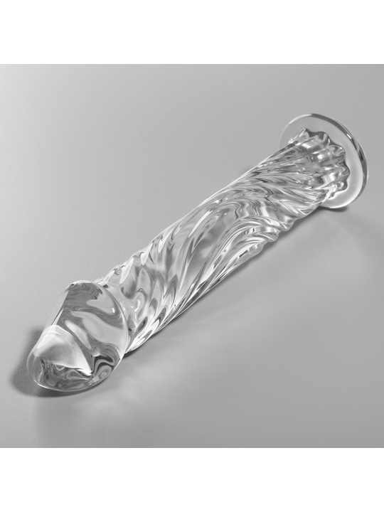 Nebula Series by Ibiza - Modelo 12 Dildo Cristal Transparente 17 cm Ø 3.5 cm