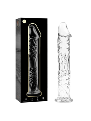 Nebula Series by Ibiza - Modelo 12 Dildo Cristal Transparente 17 cm Ø 3.5 cm