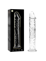 Nebula Series by Ibiza - Modelo 12 Dildo Cristal Transparente 17 cm Ø 3.5 cm