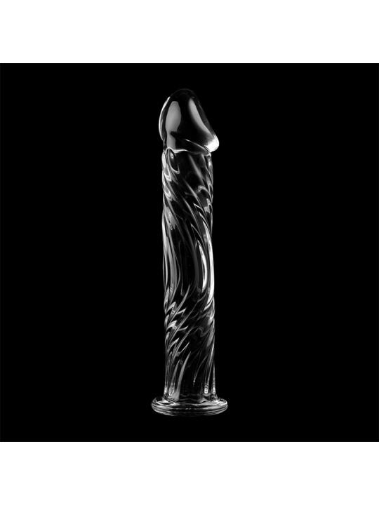 Nebula Series by Ibiza - Modelo 12 Dildo Cristal Transparente 17 cm Ø 3.5 cm