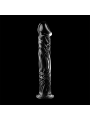 Nebula Series by Ibiza - Modelo 12 Dildo Cristal Transparente 17 cm Ø 3.5 cm