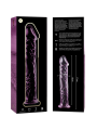 Nebula Series by Ibiza - Modelo 12 Dildo Cristal Rosa 17 cm Ø 3.5 cm