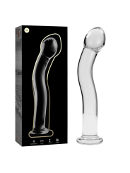 Nebula Series by Ibiza - Modelo 18 Dildo Cristal Transparente 18.5 cm Ø 3.5 cm