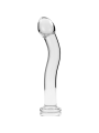Nebula Series by Ibiza - Modelo 18 Dildo Cristal Transparente 18.5 cm Ø 3.5 cm