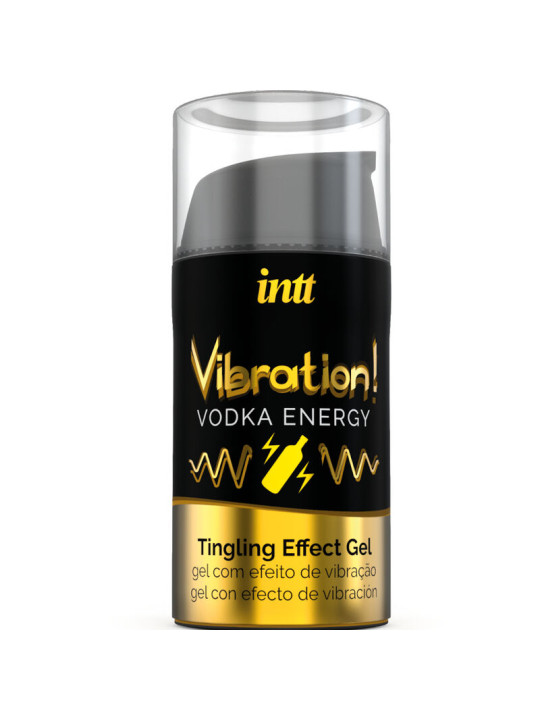 INTT - Potente Estimulante Íntimo Gel Vibrador Liquido Vodka 15 ml