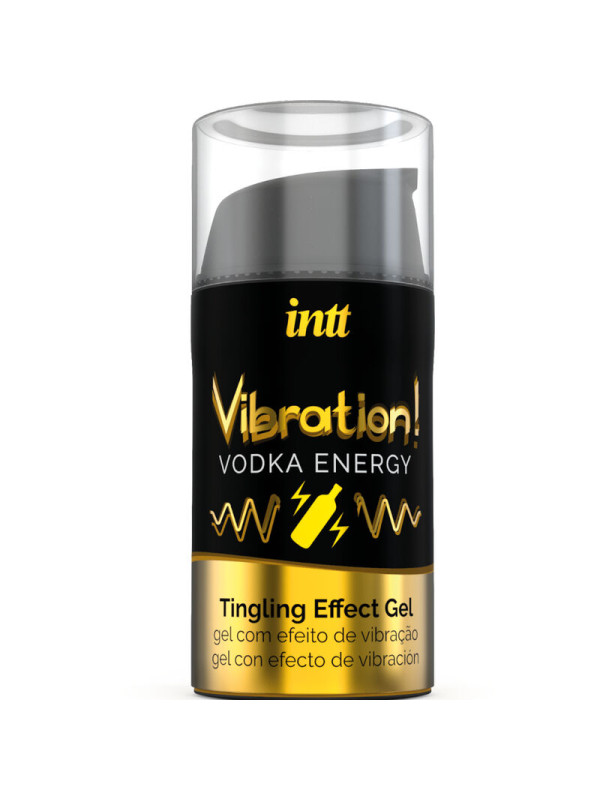 INTT - Potente Estimulante Íntimo Gel Vibrador Liquido Vodka 15 ml