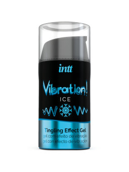 INTT - Potente Estimulante Íntimo Gel Vibrador Efecto Frío 15 ml