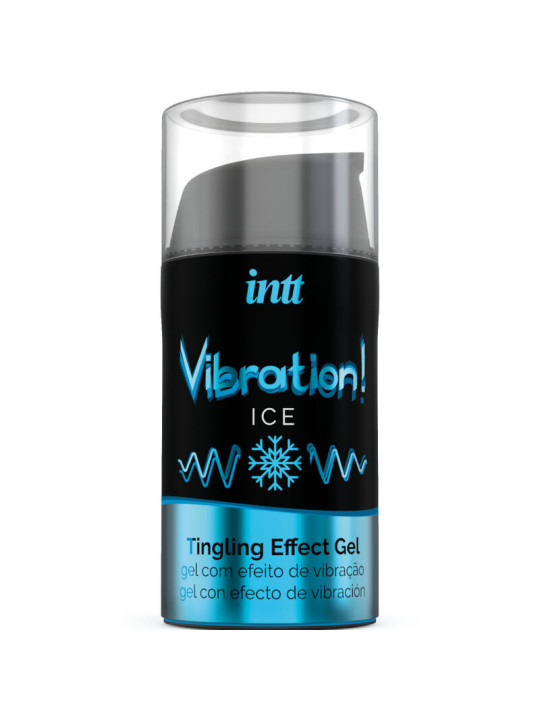 INTT - Potente Estimulante Íntimo Gel Vibrador Efecto Frío 15 ml