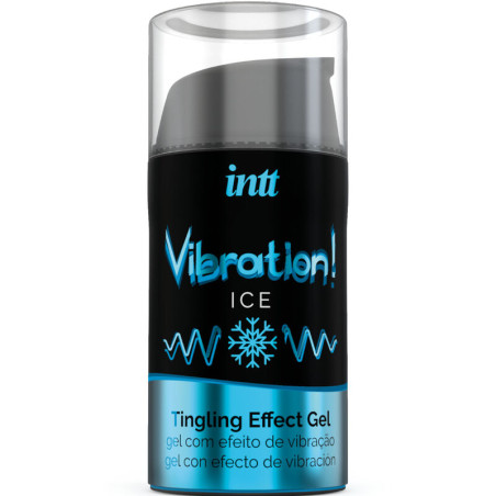 INTT - Potente Estimulante Íntimo Gel Vibrador Efecto Frío 15 ml