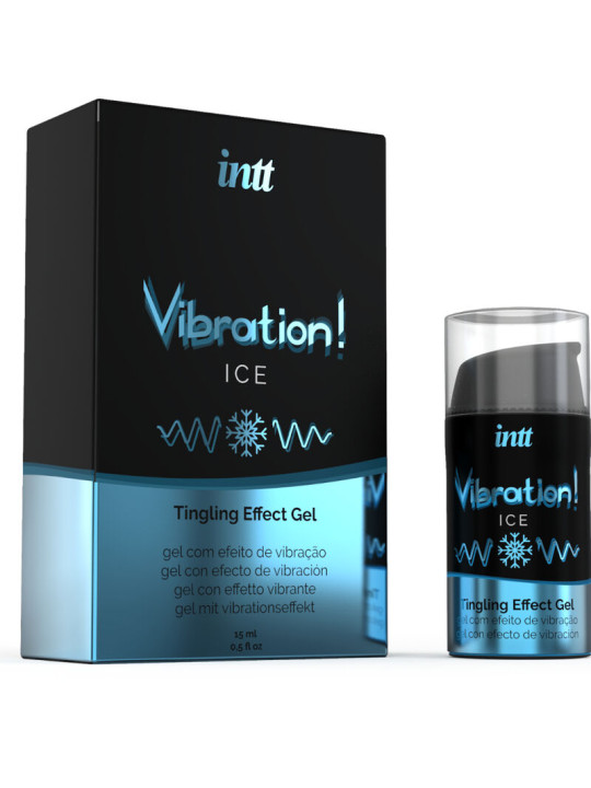 INTT - Potente Estimulante Íntimo Gel Vibrador Efecto Frío 15 ml