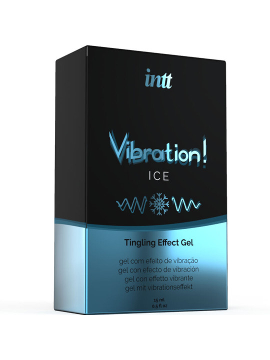 INTT - Potente Estimulante Íntimo Gel Vibrador Efecto Frío 15 ml
